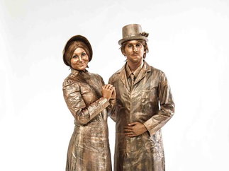 Promo Victorian Living Statues Street Performer Leicestershire