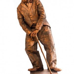 Promo Charlie Chaplin Living Statue  Leicestershire