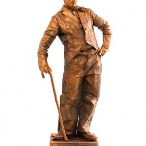 Promo Charlie Chaplin Living Statue  Leicestershire