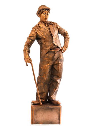 Promo Charlie Chaplin Living Statue Street Performer Leicestershire
