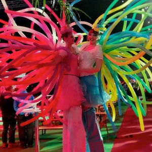 Promo Balloon Stilt Walkers  Leicestershire