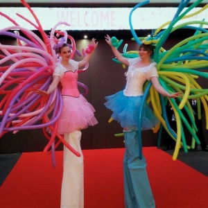 Promo Balloon Stilt Walkers  Leicestershire