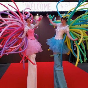 Promo Balloon Stilt Walkers  Leicestershire
