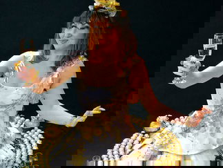 Promo Enchanted Champagne Skirts Mix and Mingle Entertainer Leicestershire