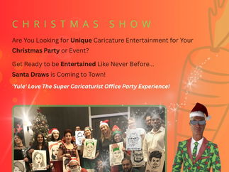 Promo The Super Caricaturist Caricaturist London