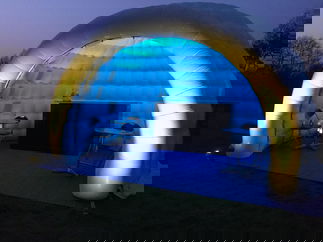 Promo Mini Igloo Hire Inflatable Igloo Hire Shropshire