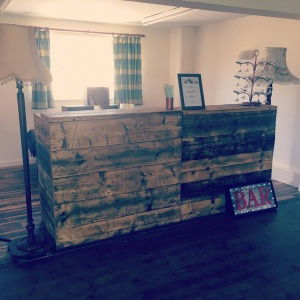 Promo The Rustic Wooden Bar  Derbyshire
