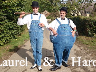 Promo Laurel and Hardy Lookalike Lookalike Oxfordshire
