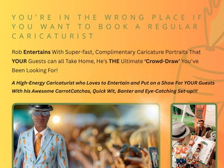 Promo The Super Caricaturist Caricaturist London