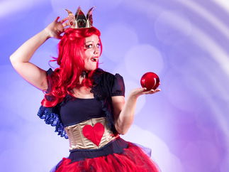 Promo Queen of Hearts Circus Performer Suffolk