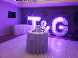 Promo Let There Be Light Light Up Letters & Love Signs Essex