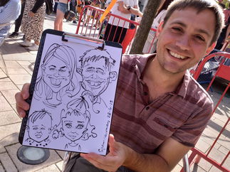 Promo John Spencer Caricaturist Lancashire