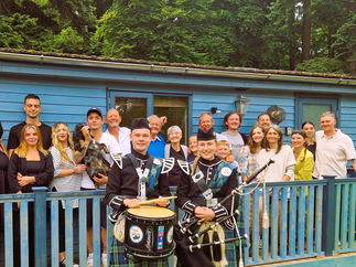 Promo Drums and Pipes Piper Edinburgh