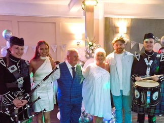 Promo Drums and Pipes Piper Edinburgh