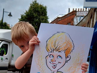Promo Daniel Draws Caricaturist London