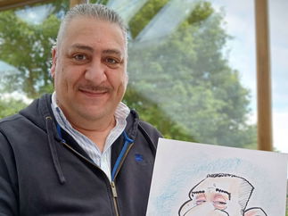 Promo Daniel Draws Caricaturist London