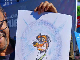 Promo Daniel Draws Caricaturist London