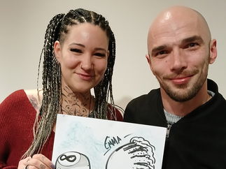 Promo Daniel Draws Caricaturist London