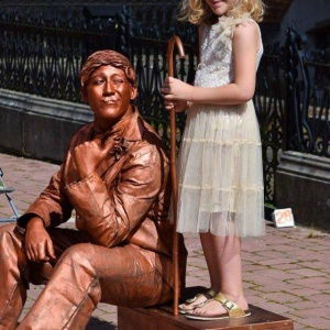 Promo Charlie Chaplin Living Statue  Leicestershire