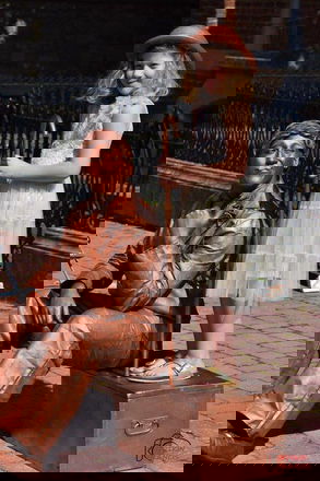 Promo Charlie Chaplin Living Statue Street Performer Leicestershire