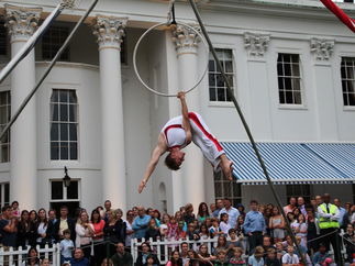 Promo Aerial Hoop Displays Circus Performer London