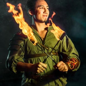 Promo Fire and Sparks Show  Leicestershire