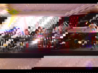 Promo The Visual Premium Show Band With LED Grand Piano London