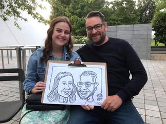 Promo Caricature Ninja Caricaturist Kent