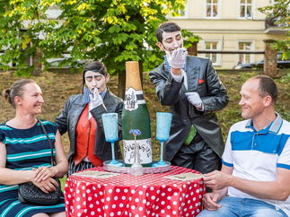 Promo Vincent And Pascal Costume Character London