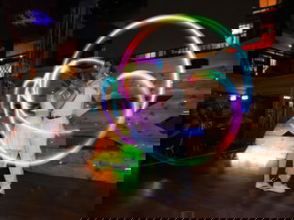 Promo Fire and Glow Performers Circus Performer Leicestershire