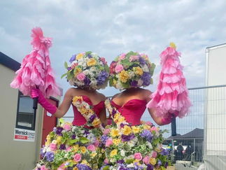 Promo Summer Living Flower Girls Costume Character Kent