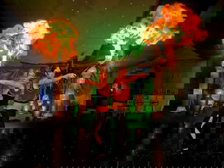 Promo Fire and Glow Performers Circus Performer Leicestershire