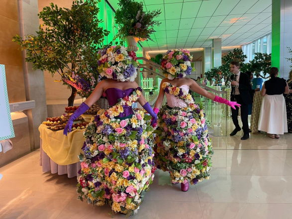 Promo Summer Living Flower Girls Costume Character Kent