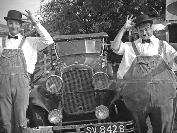 Promo Laurel and Hardy Lookalike Lookalike Oxfordshire