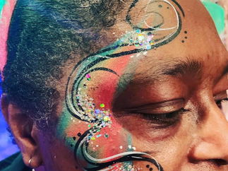 Promo Face Painter and Glitter Artist Face Painter London