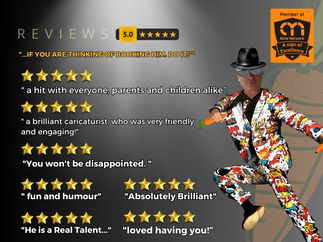 Promo The Super Caricaturist Caricaturist London