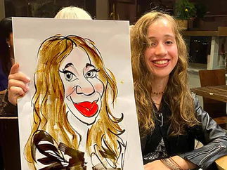 Promo Dave Draws Caricatures Caricaturist West Sussex