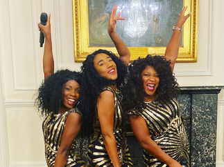 Promo The Diamonds Disco Vocal Trio Surrey