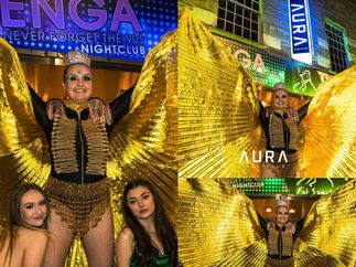 Promo Stilt Walker Verity Stilt Walker Perth and Kinross