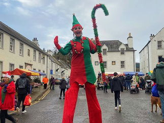 Promo Stilt Walker Verity Stilt Walker Perth and Kinross
