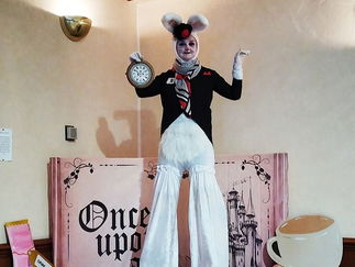 Promo Stilt Walker Verity Stilt Walker Perth and Kinross