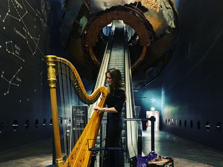 Promo Harpist Jessica Harpist London