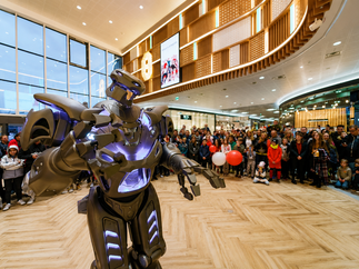 Promo Cyber Robot Street Performer Cornwall