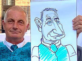 Promo Dave Draws Caricatures Caricaturist West Sussex