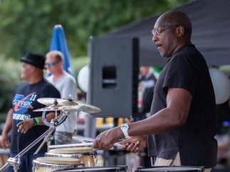 Promo Percussion Giant Unusual Musician Bedfordshire