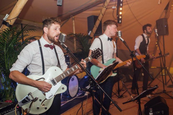 Promo The Rumbles Rock n Roll Swing Band Herefordshire