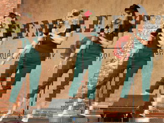 Promo Festive Follies Vintage Christmas Trio London