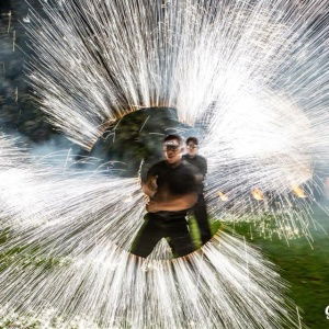Promo Fire and Sparks Show  Leicestershire