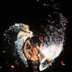 Promo Fire and Sparks Show  Leicestershire