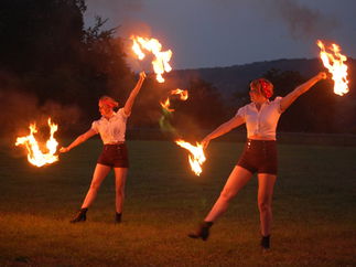 Promo Fire and Glow Performers Circus Performer Leicestershire